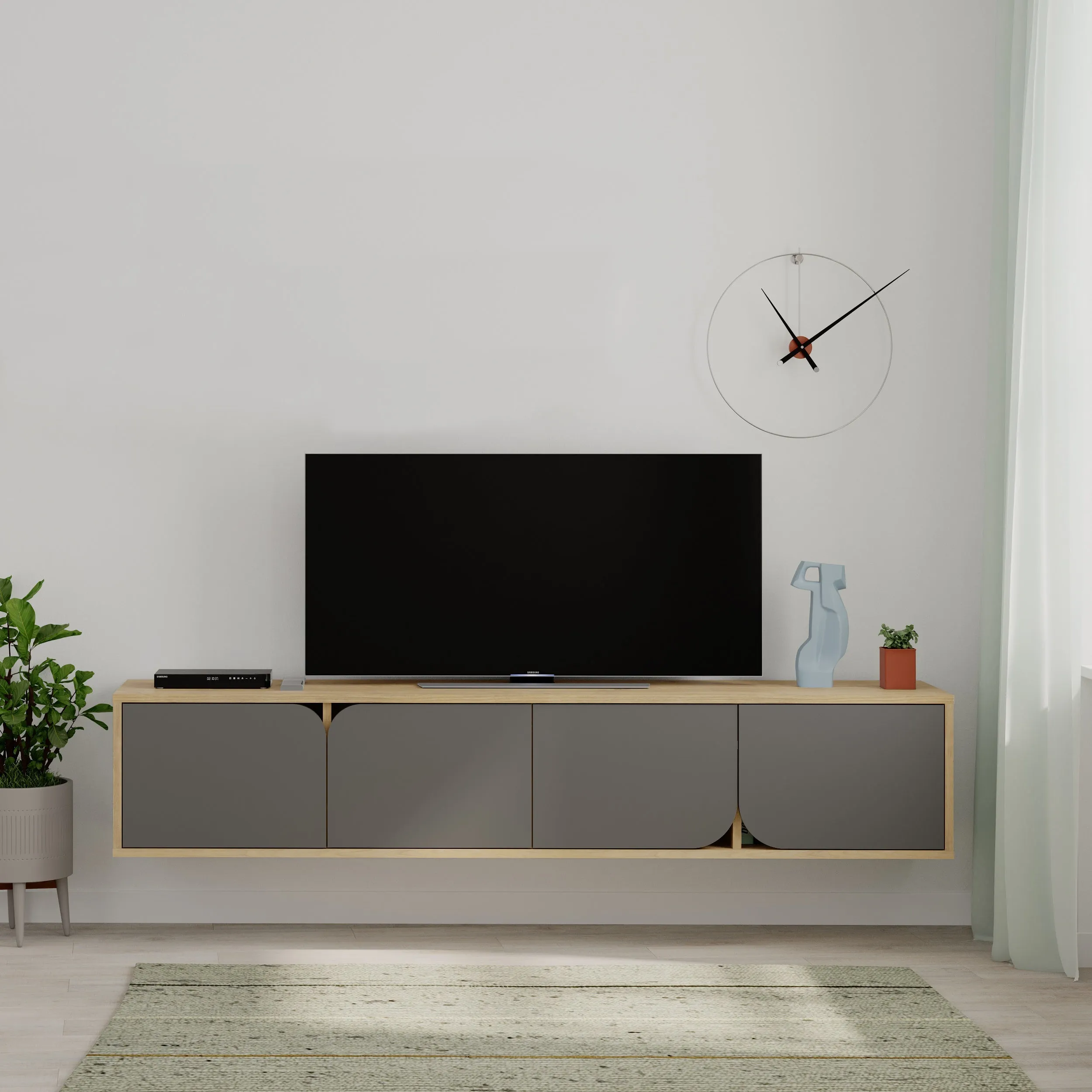 Spark Modern Floating Tv Stand