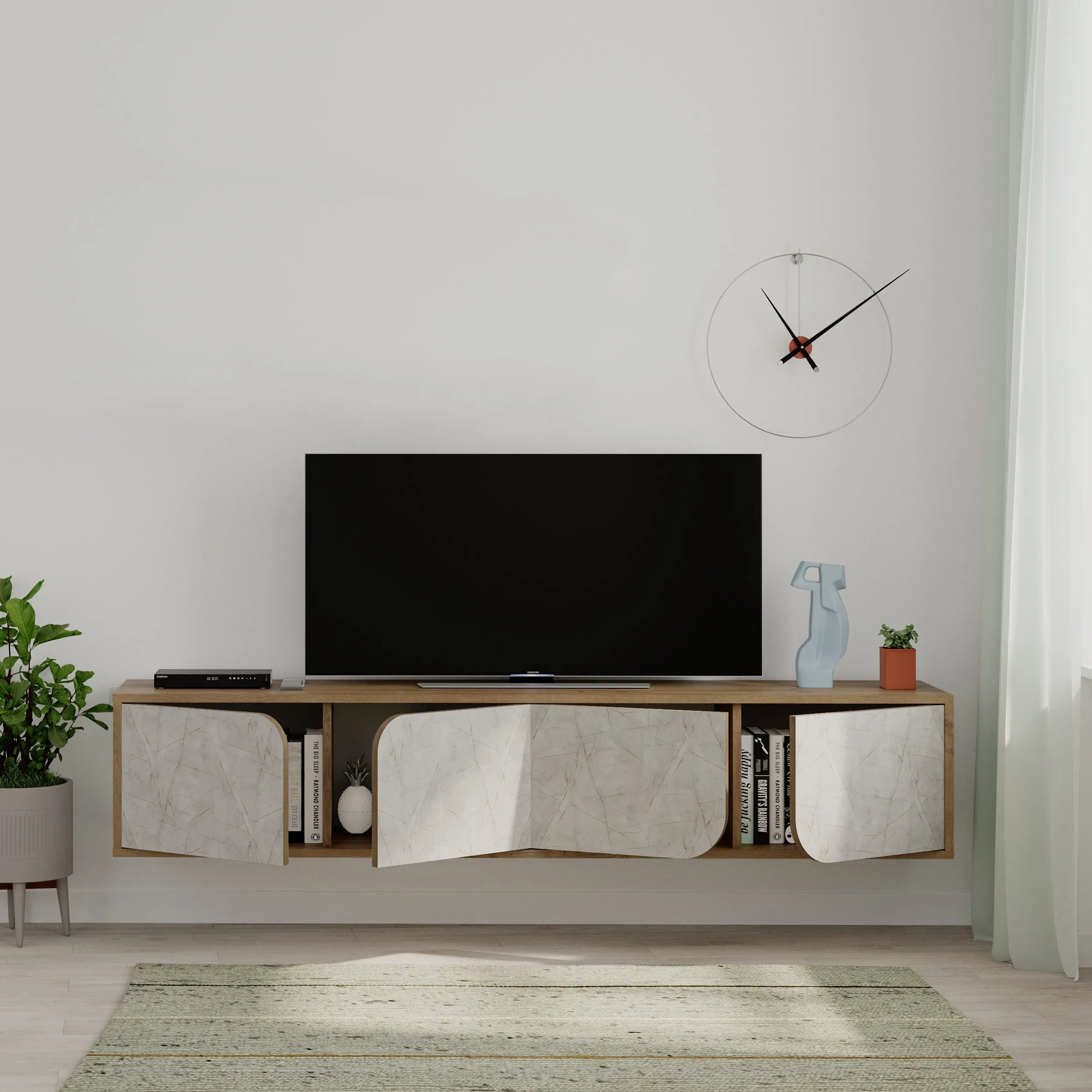 Spark Modern Floating Tv Stand