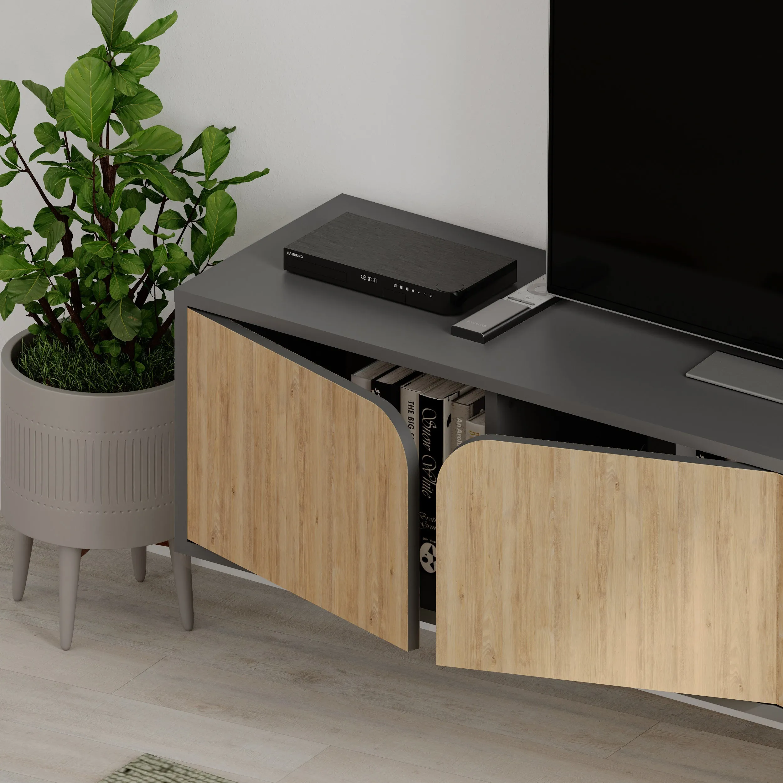 Spark Modern Floating Tv Stand