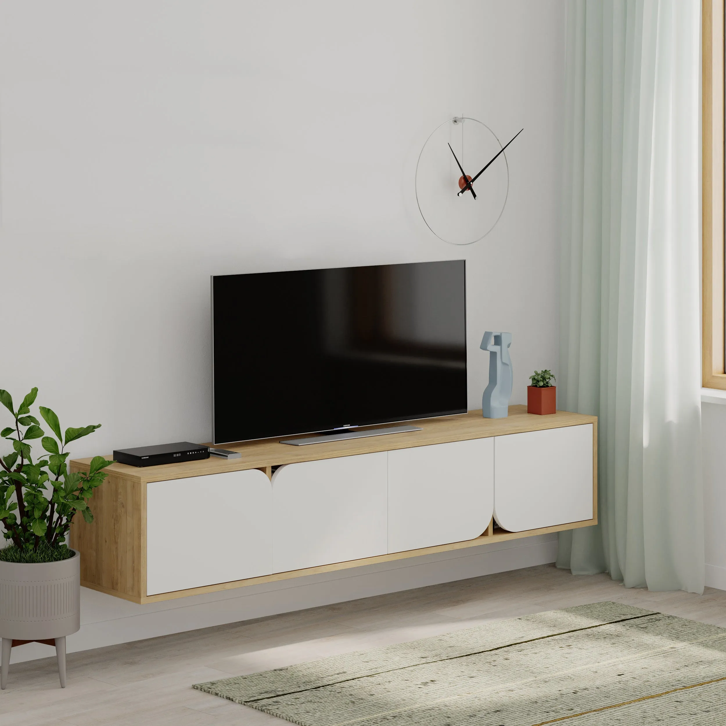 Spark Modern Floating Tv Stand