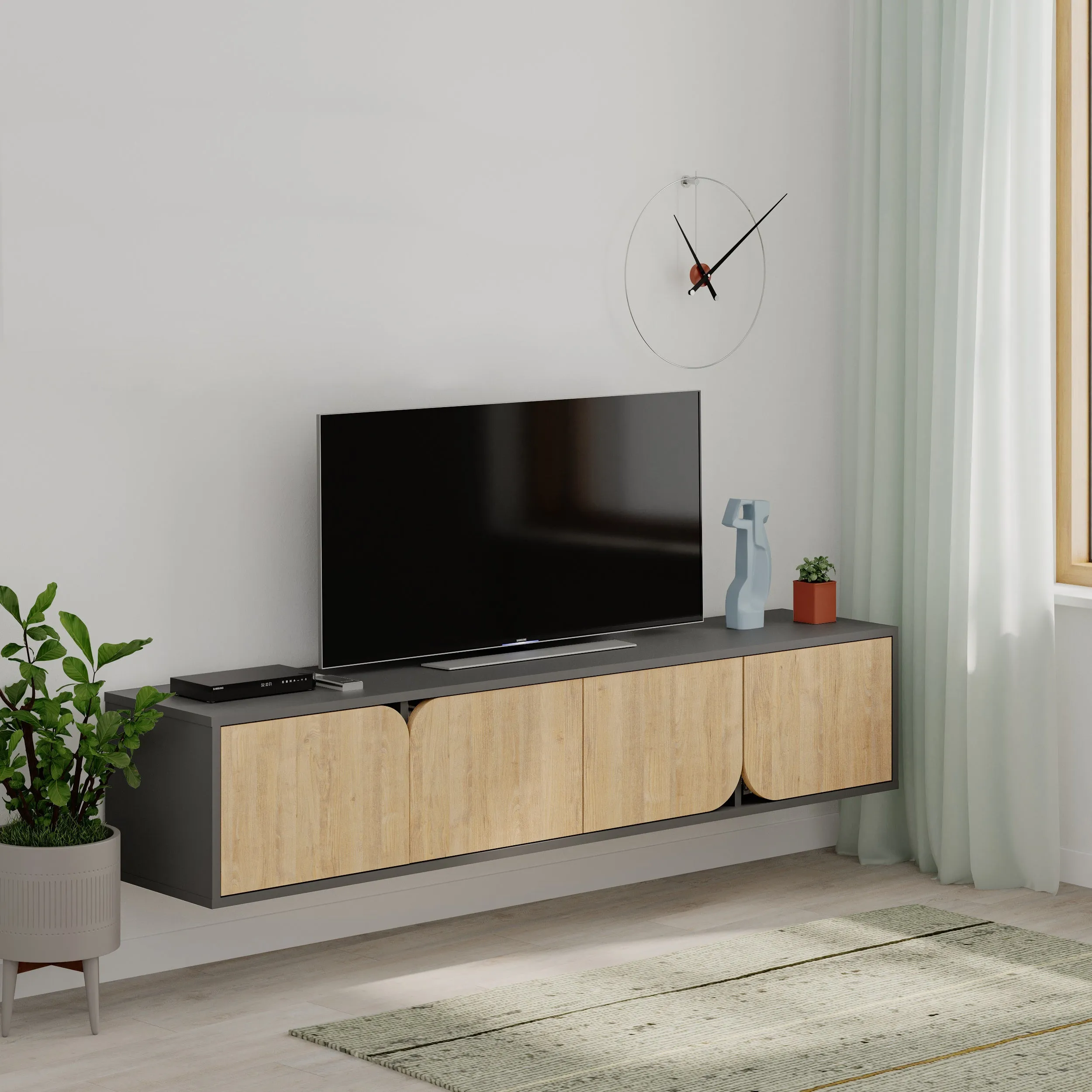 Spark Modern Floating Tv Stand