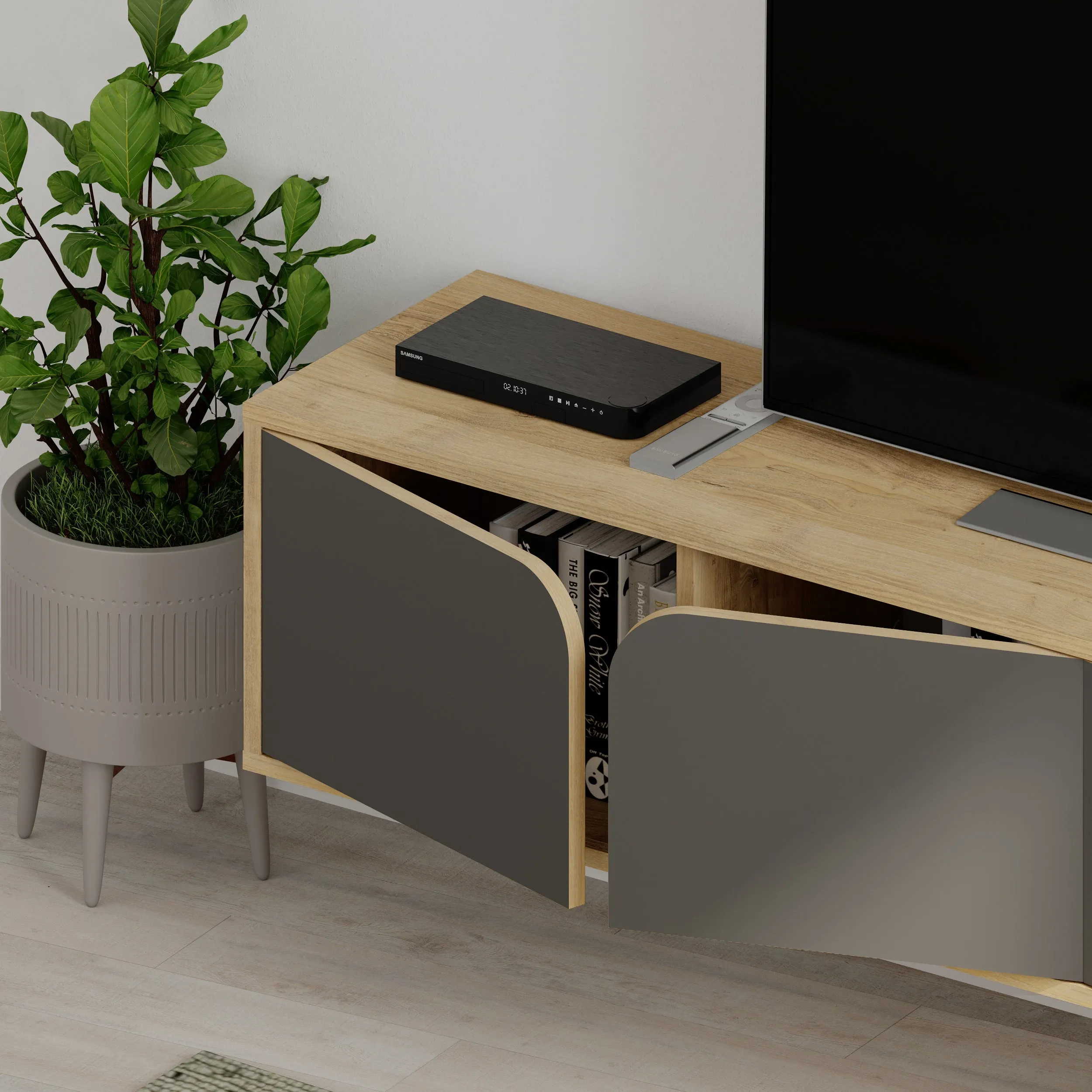 Spark Modern Floating Tv Stand