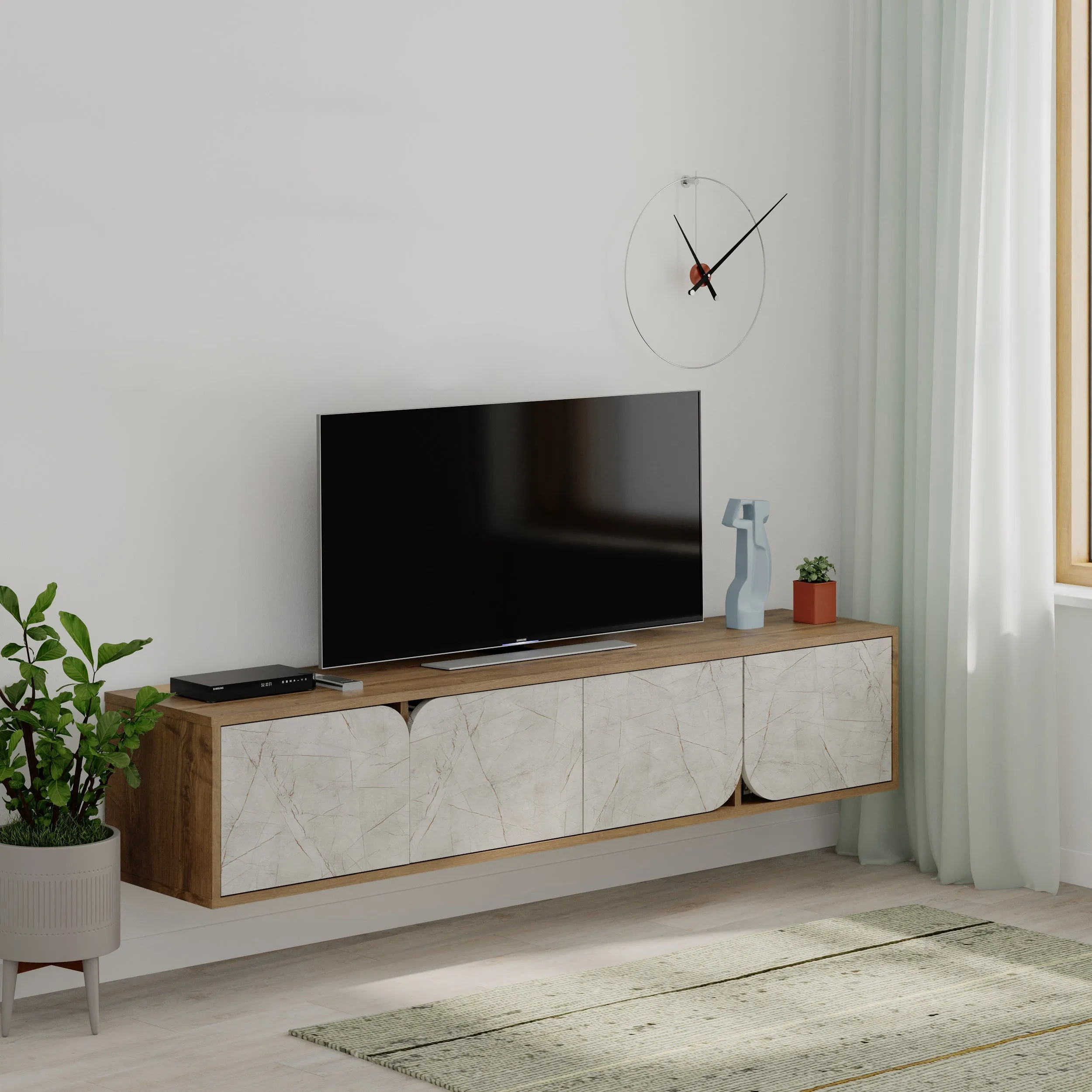 Spark Modern Floating Tv Stand