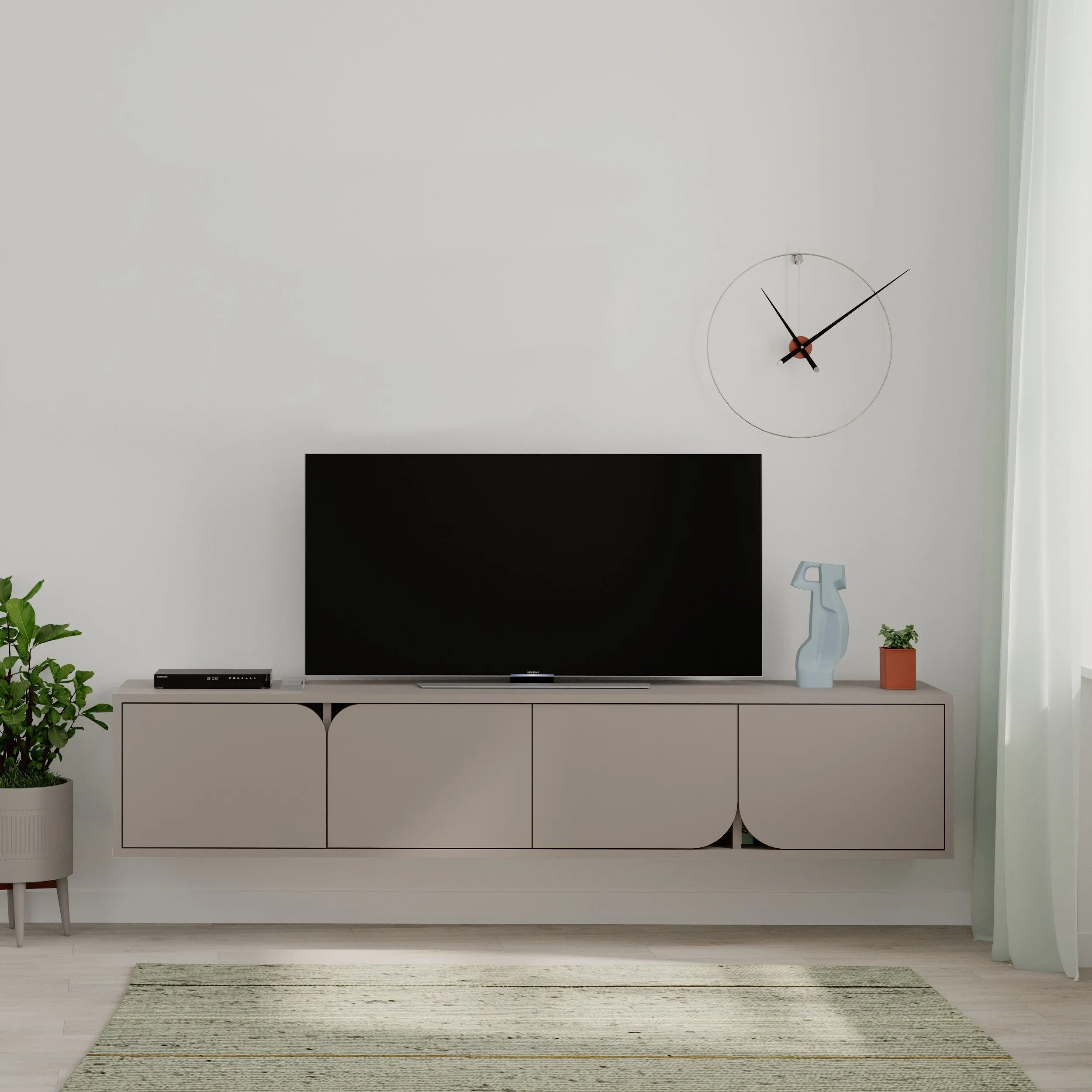 Spark Modern Floating Tv Stand