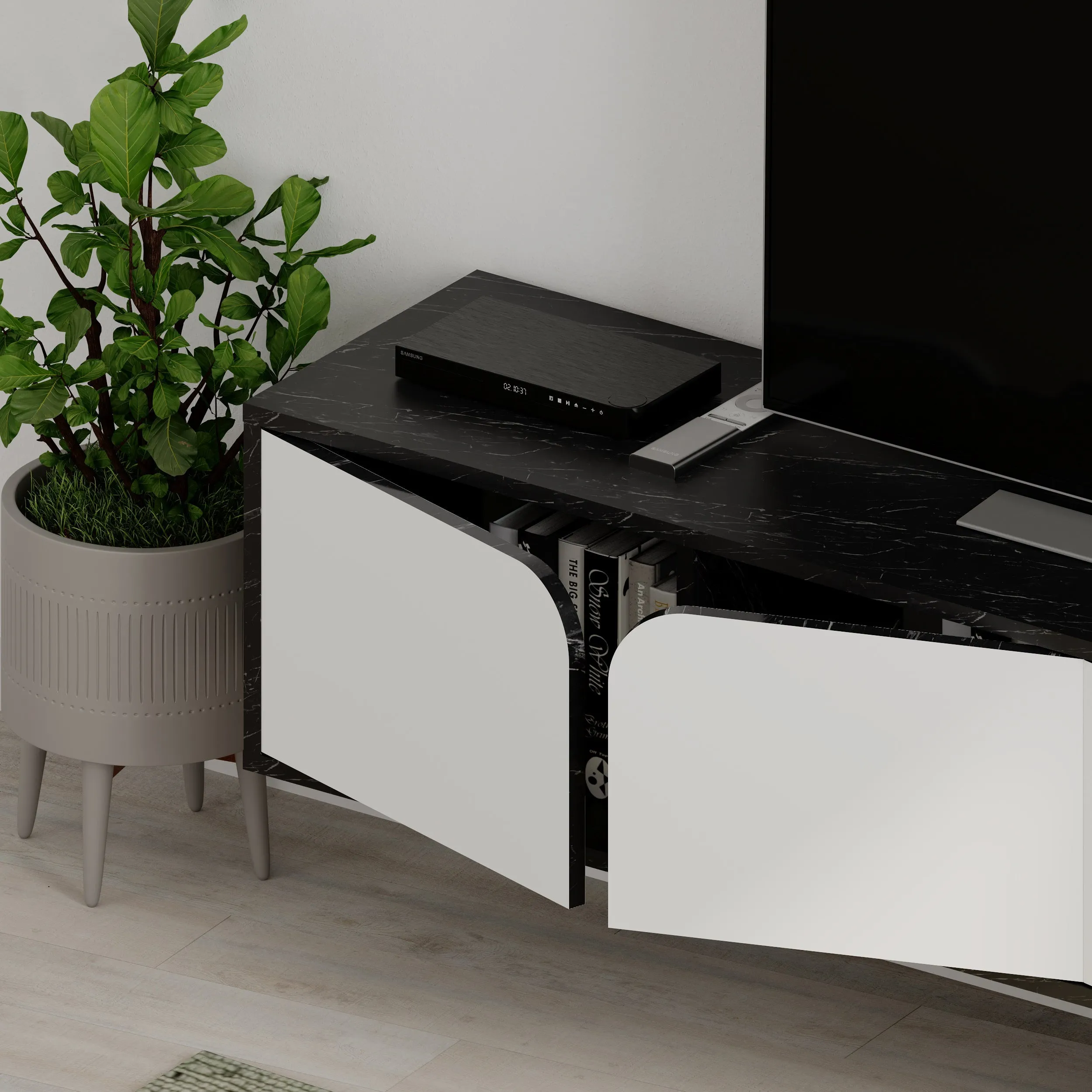 Spark Modern Floating Tv Stand