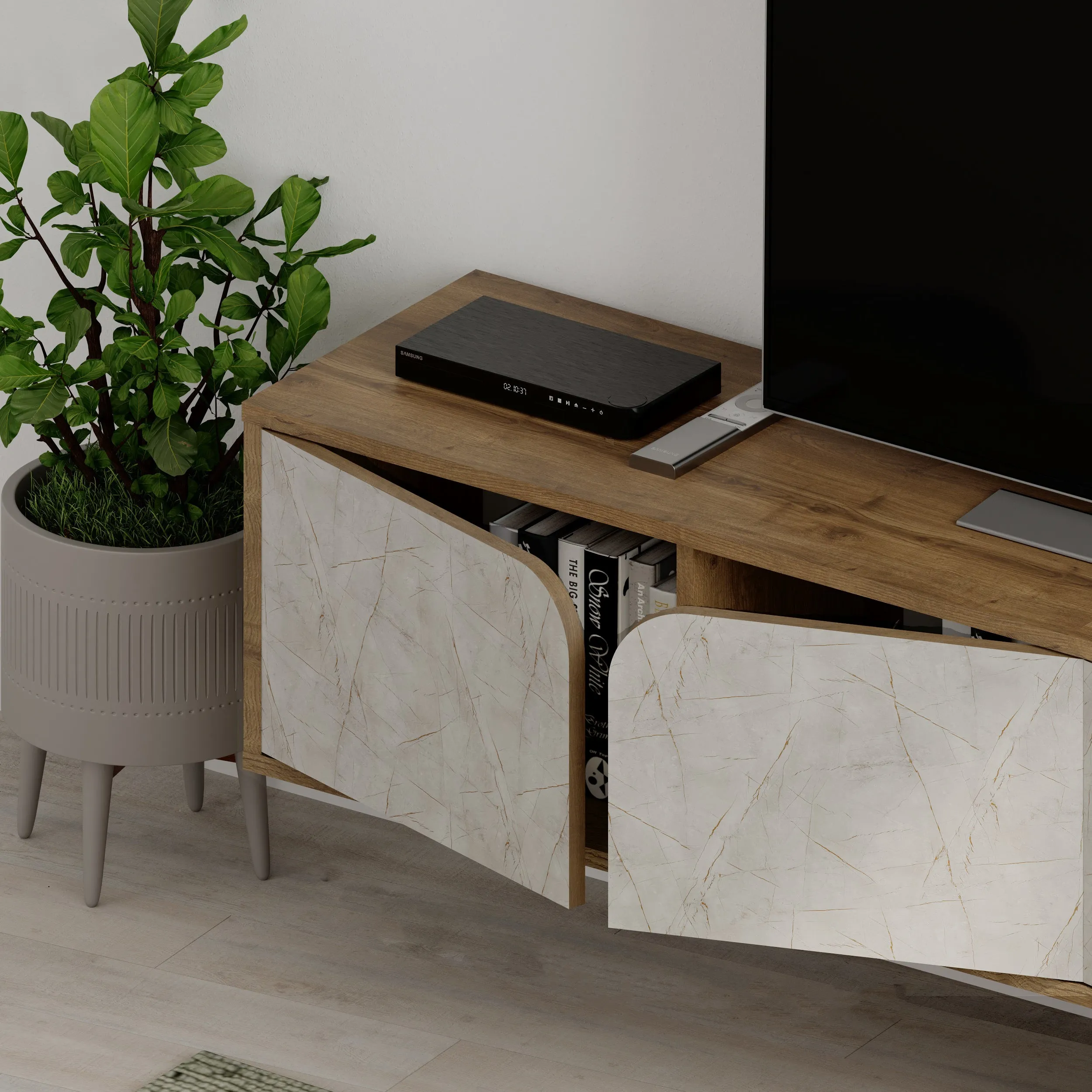 Spark Modern Floating Tv Stand