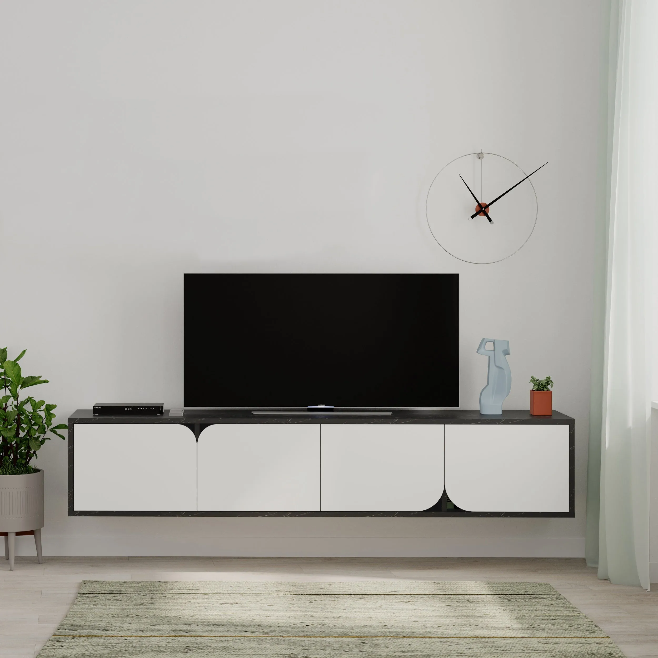 Spark Modern Floating Tv Stand