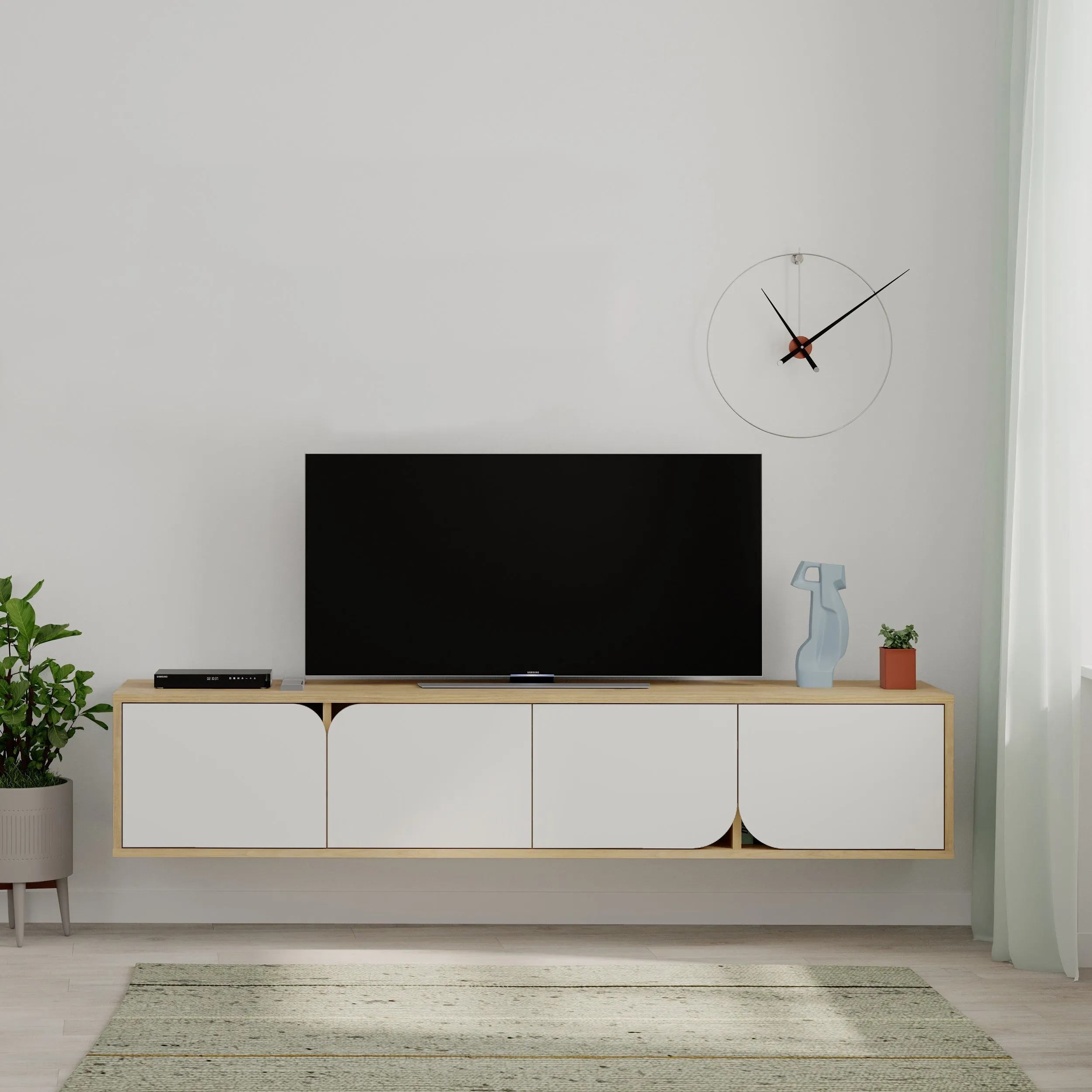 Spark Modern Floating Tv Stand