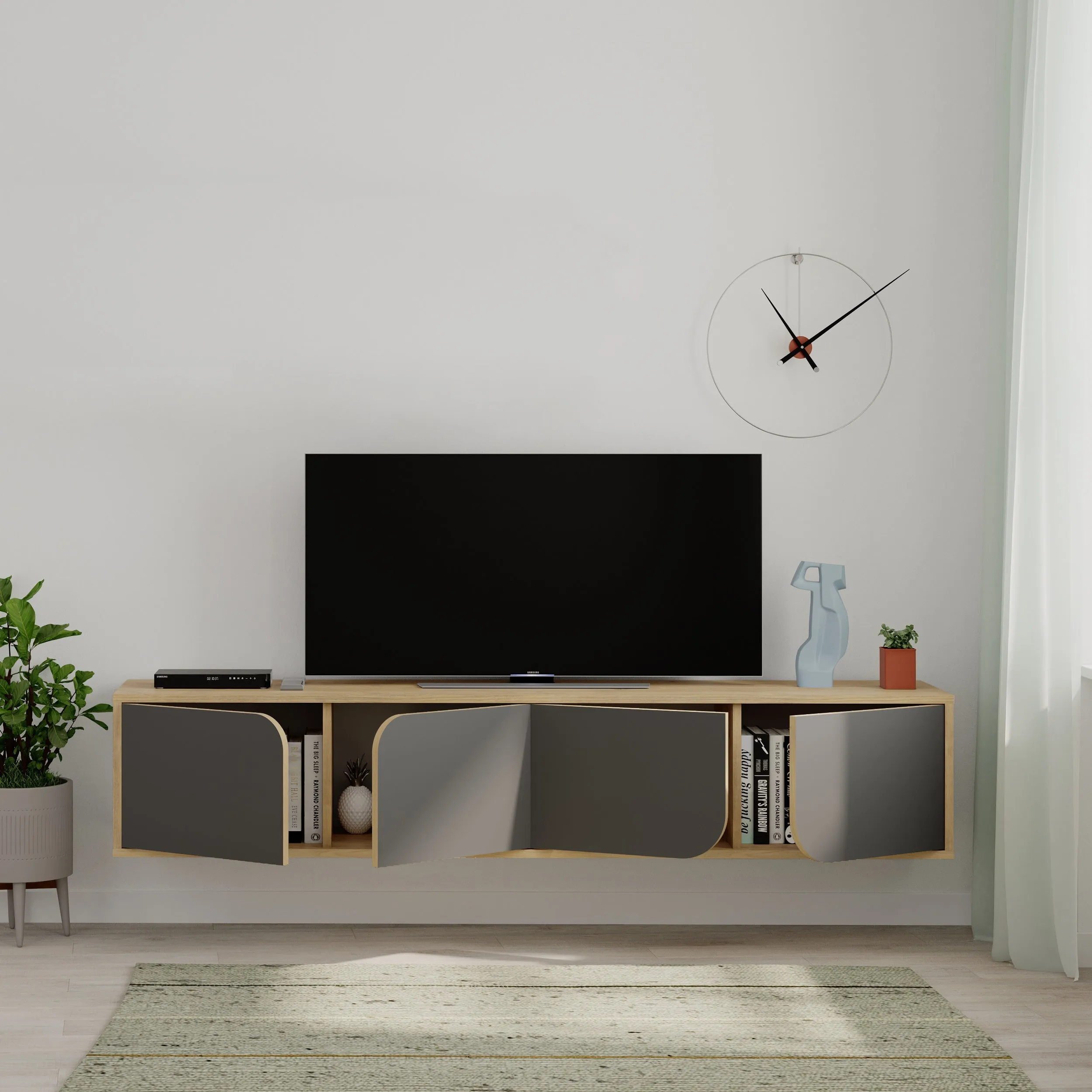 Spark Modern Floating Tv Stand