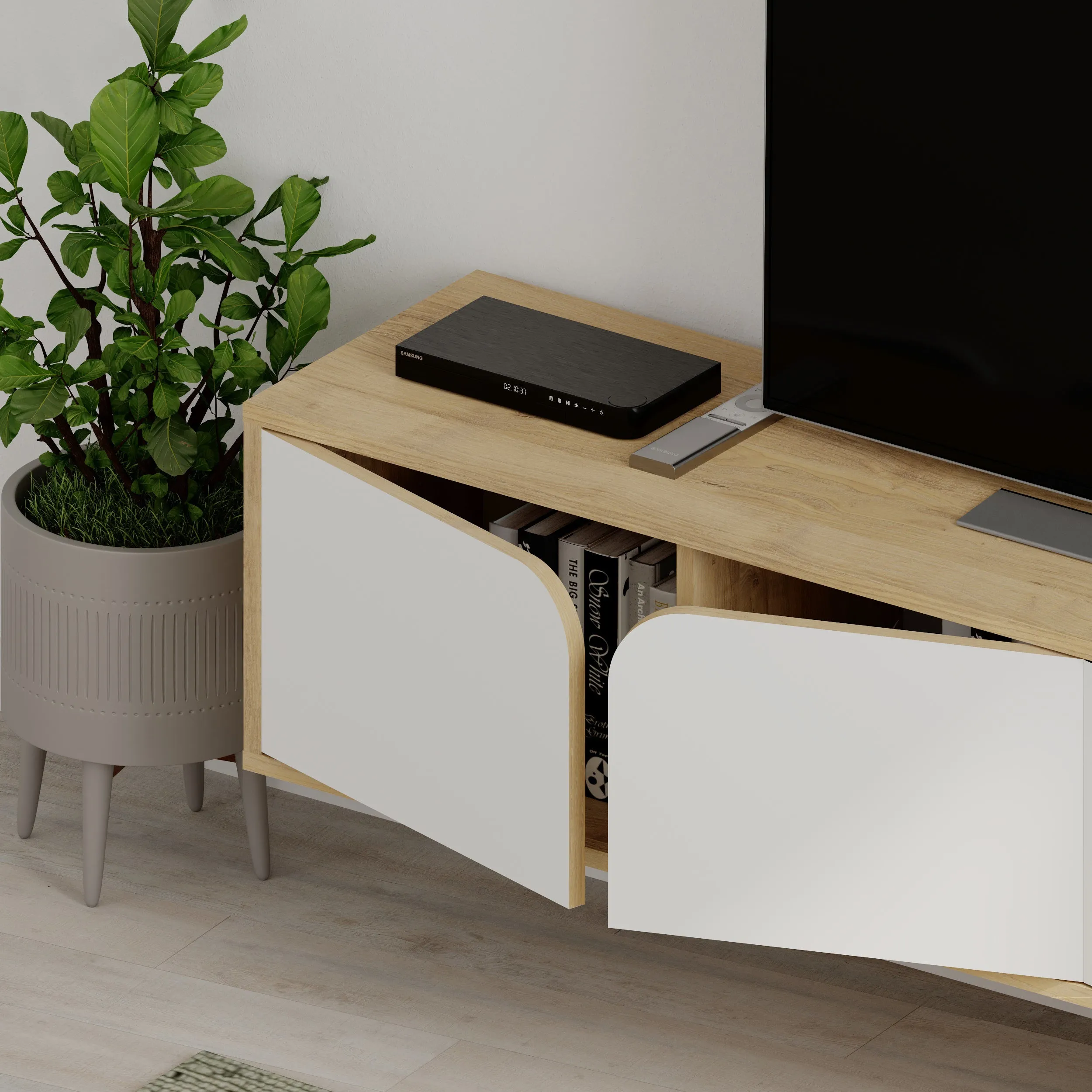 Spark Modern Floating Tv Stand