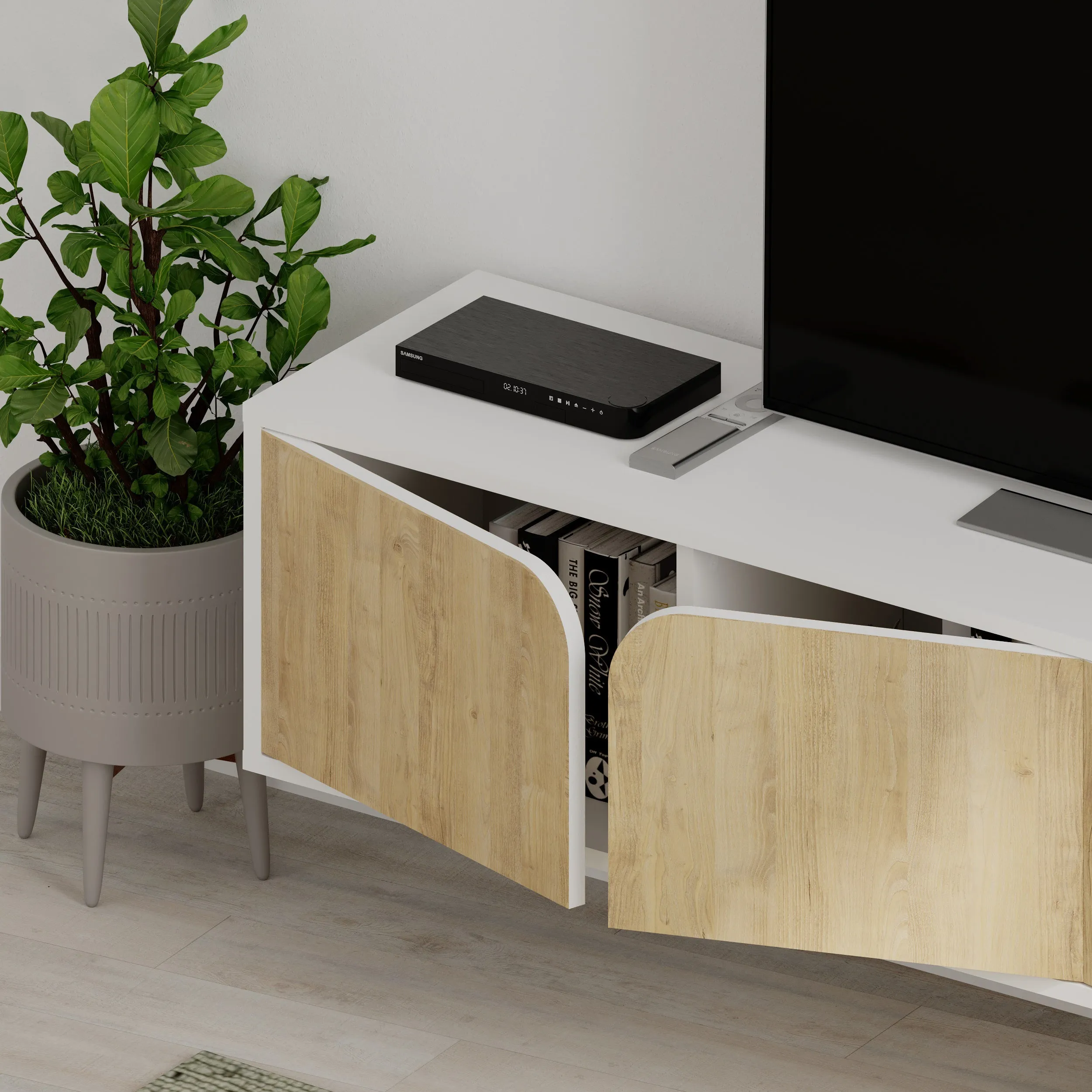Spark Modern Floating Tv Stand