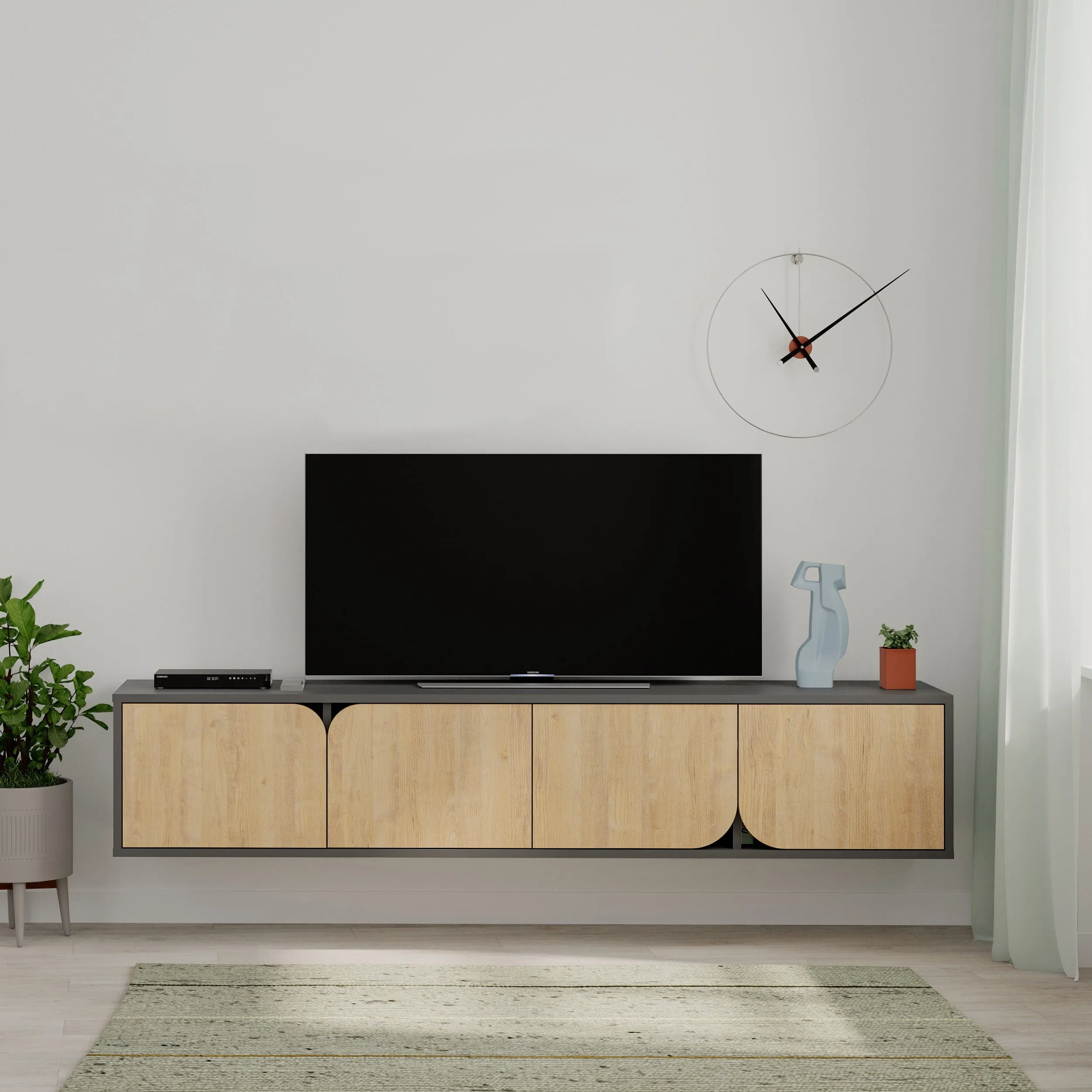 Spark Modern Floating Tv Stand