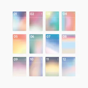Spectrum Wall Planner (Gradient)