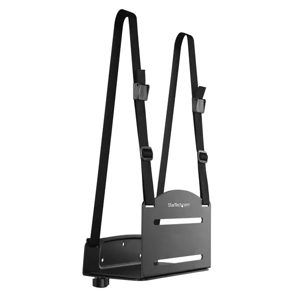 Startech.Com Wall Mount Cpu Holder - Adjustable Width 4.8In To 8.3In - Metal - Computer Tower Mounting Bracket For Deskt