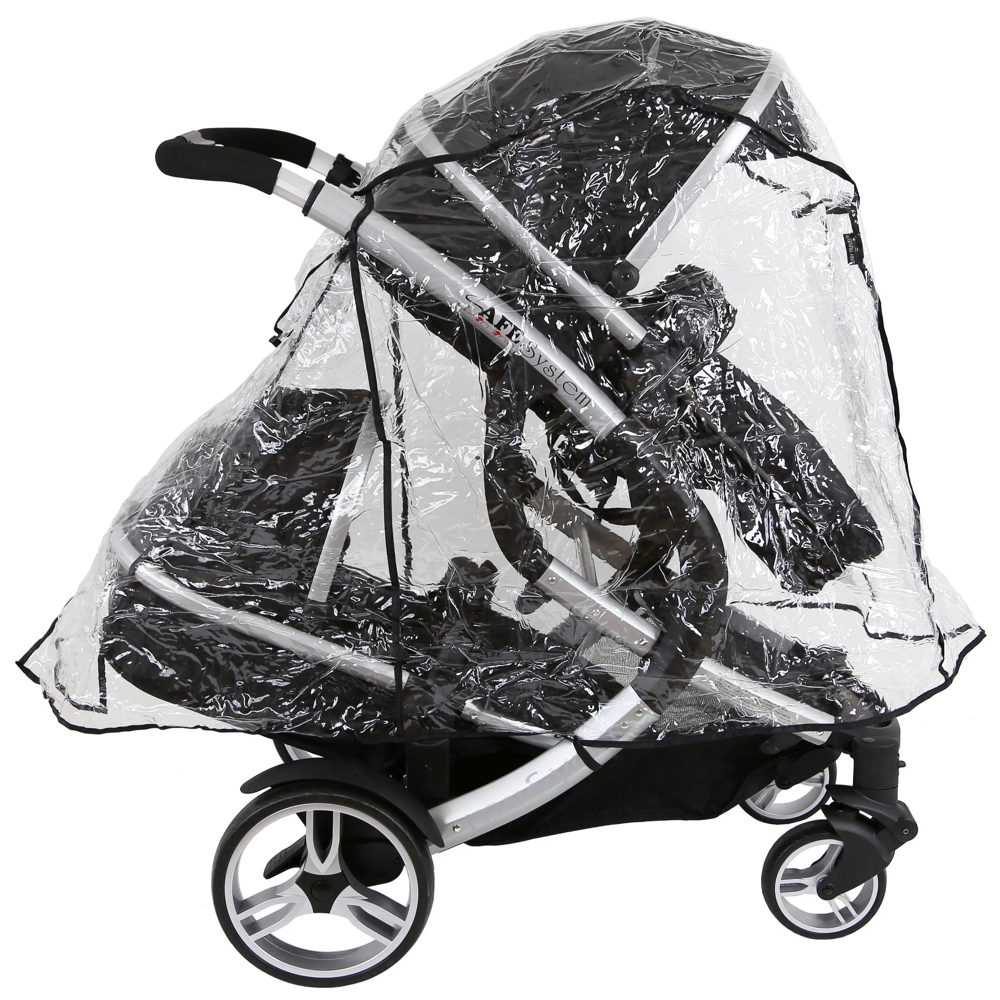 Tandem Rain Cover To Fit oBaby Zezu Multi Tandem