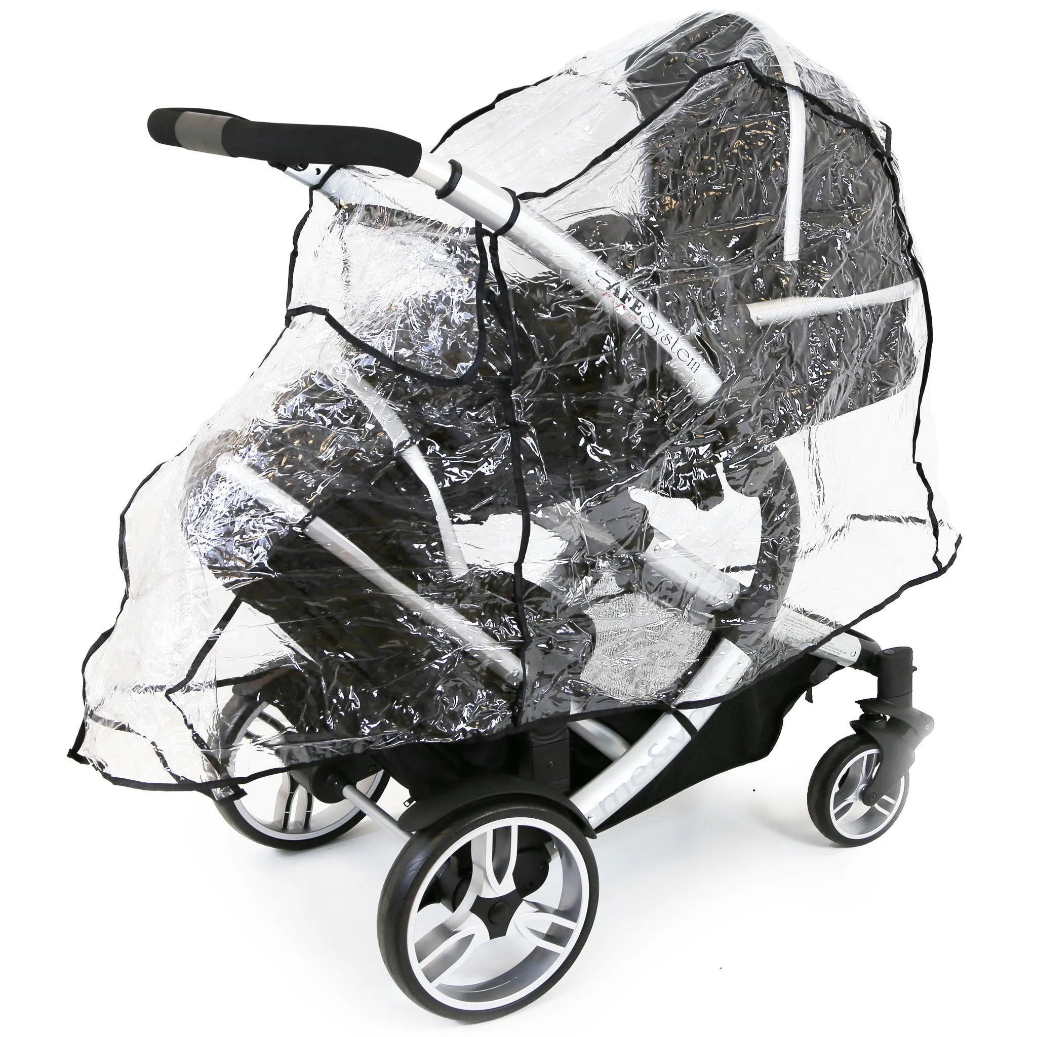 Tandem Rain Cover To Fit oBaby Zezu Multi Tandem