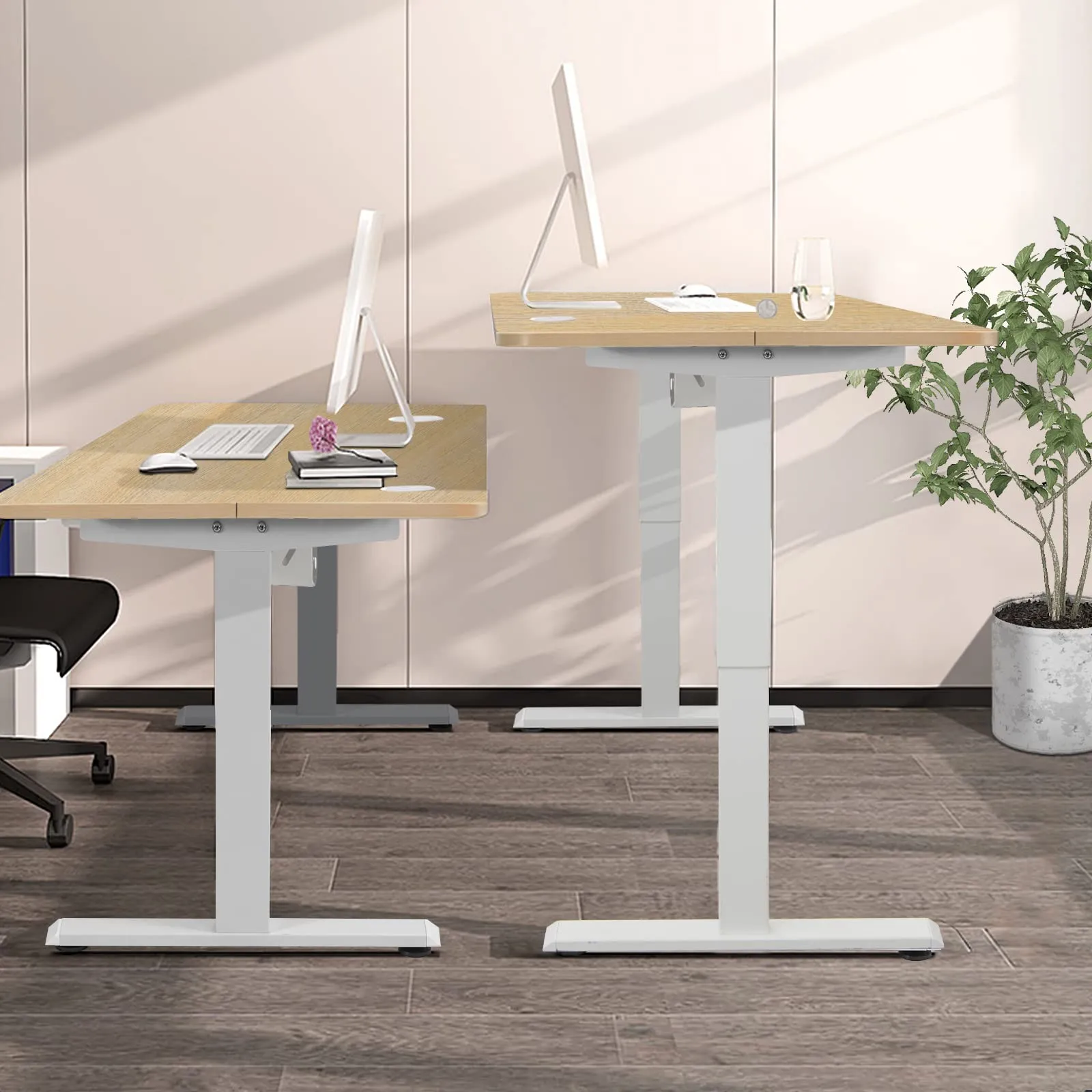 Tangkula Electric Height Adjustable Standing Desk