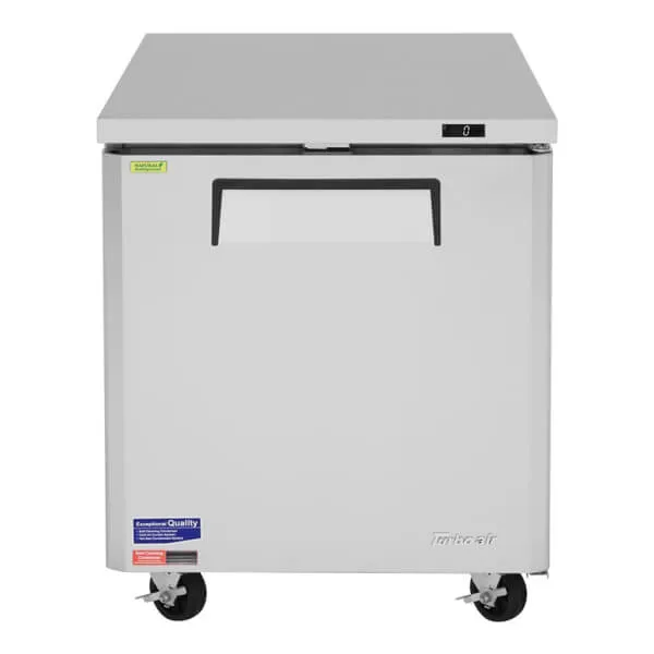 Turbo Air MUF-28-N Under counter Freezer 7 cu ft Single Door