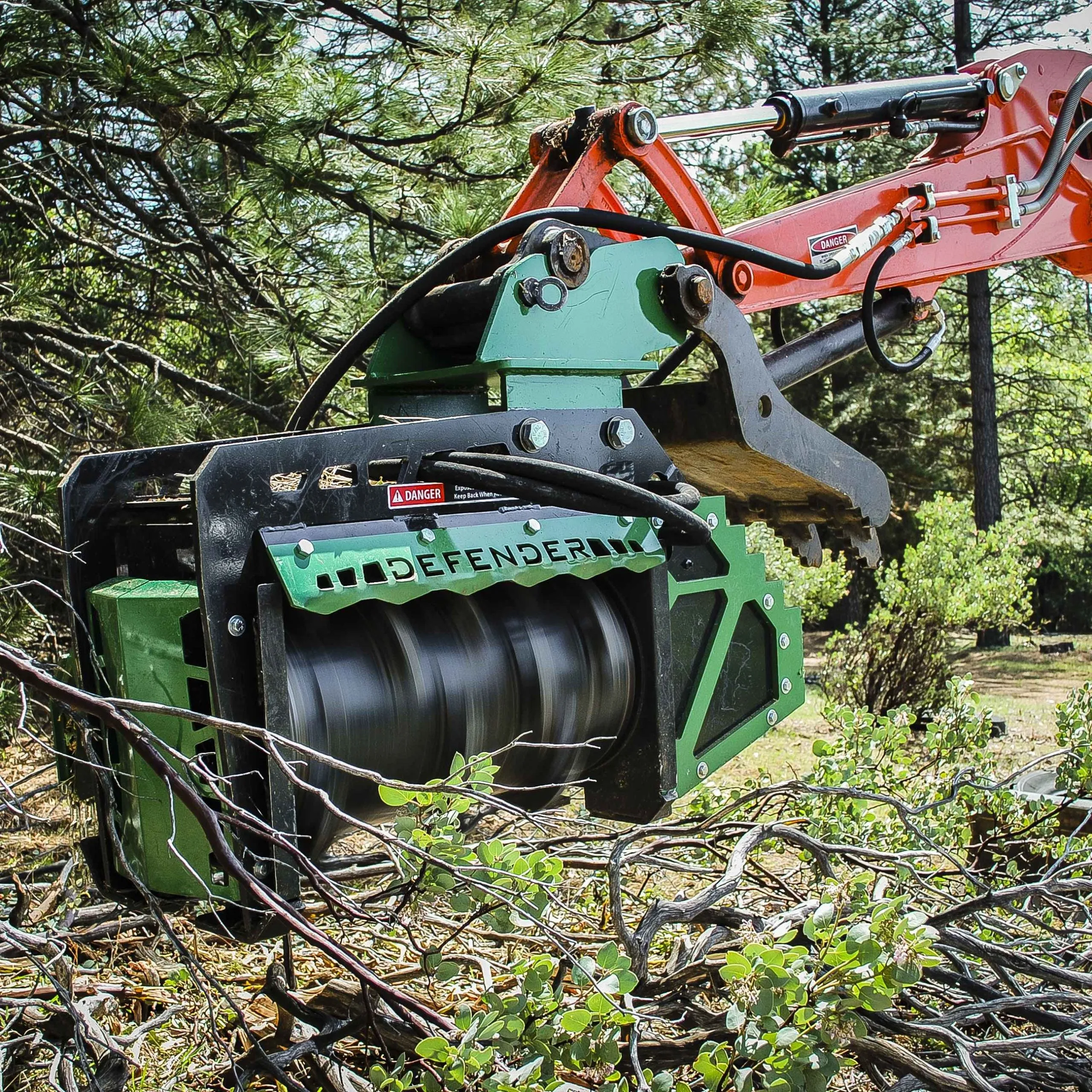 VALLEY TOOL MFG BRUSH HOUND FX26 defender mulcher 8000 - 16000 lbs. excavators