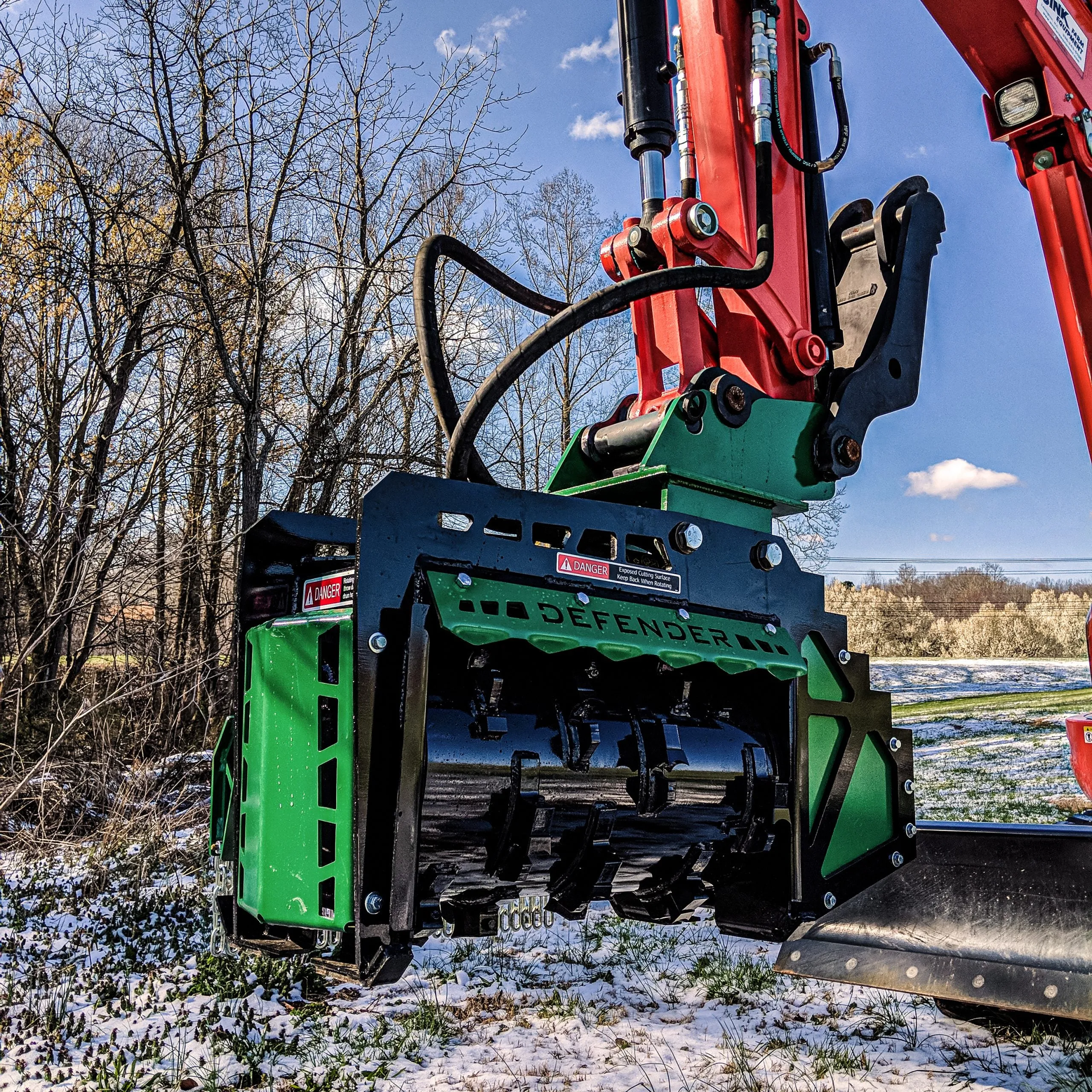 VALLEY TOOL MFG BRUSH HOUND FX26 defender mulcher 8000 - 16000 lbs. excavators