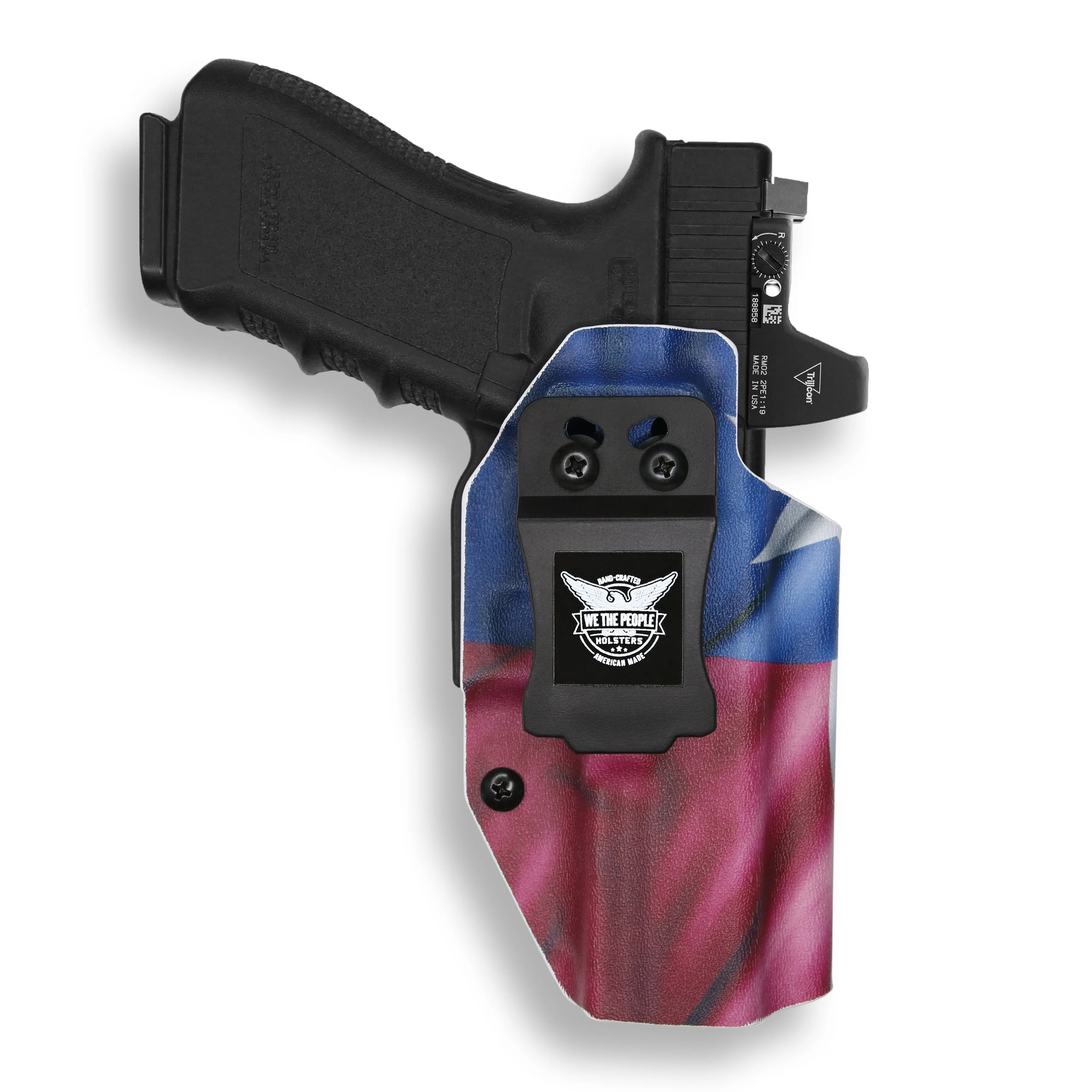 Walther PDP Full Size 4" Red Dot Optic Cut IWB Holster
