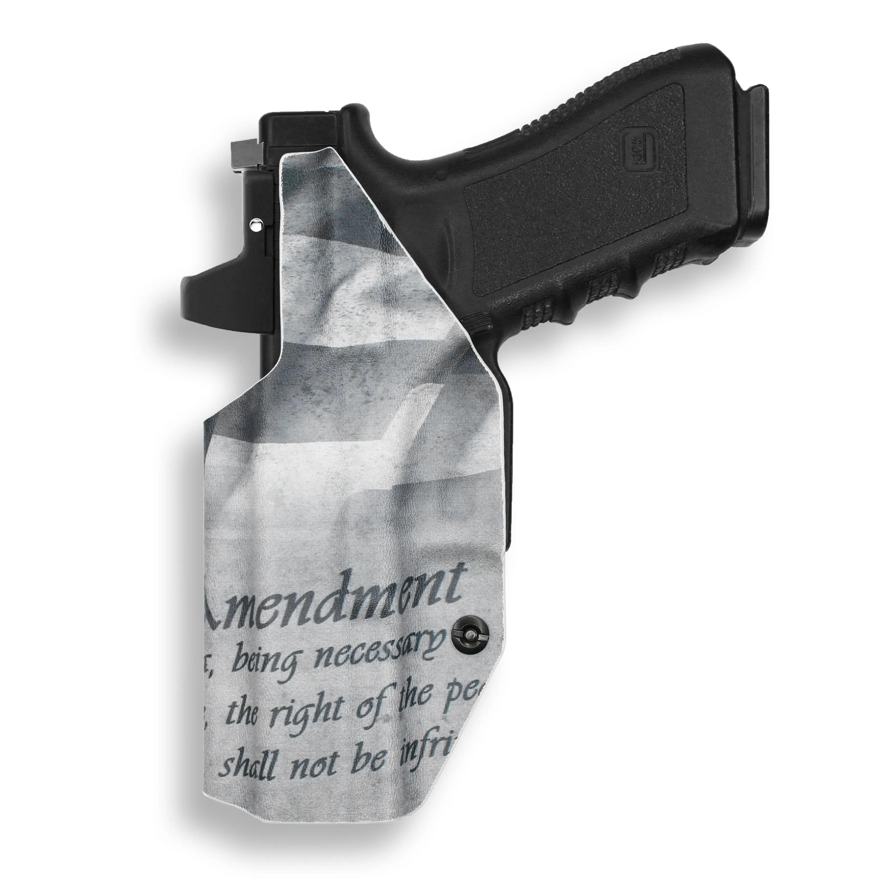Walther PDP Full Size 4" Red Dot Optic Cut IWB Holster