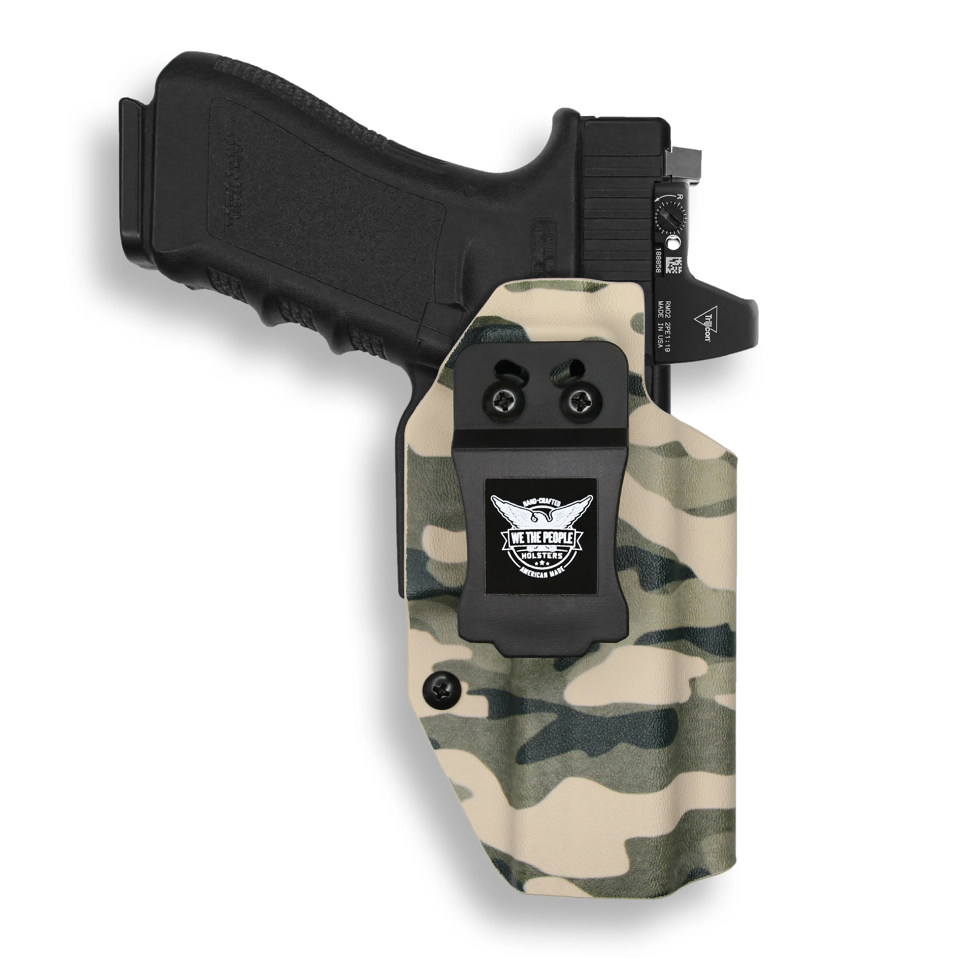 Walther PDP Full Size 4" Red Dot Optic Cut IWB Holster