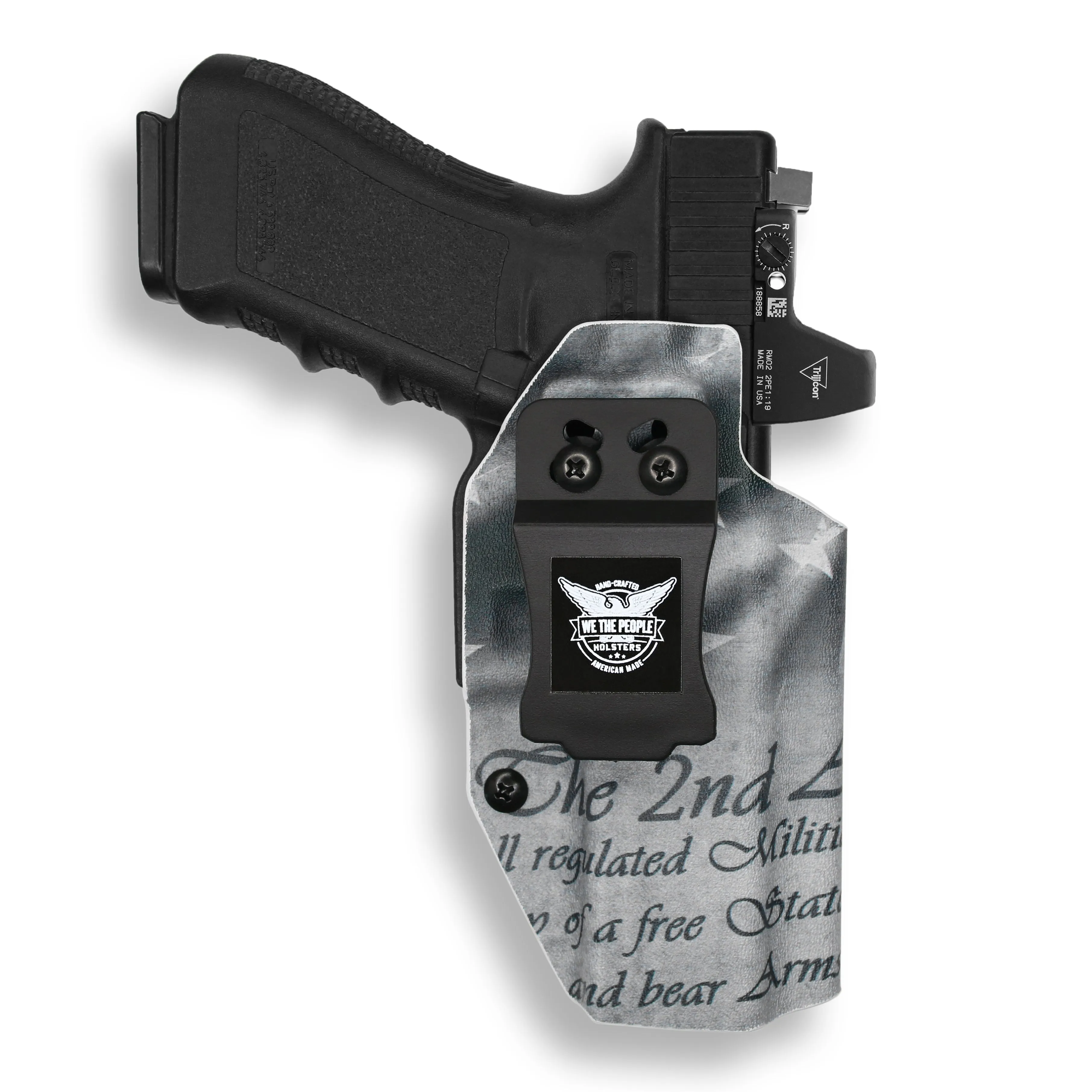 Walther PDP Full Size 4" Red Dot Optic Cut IWB Holster