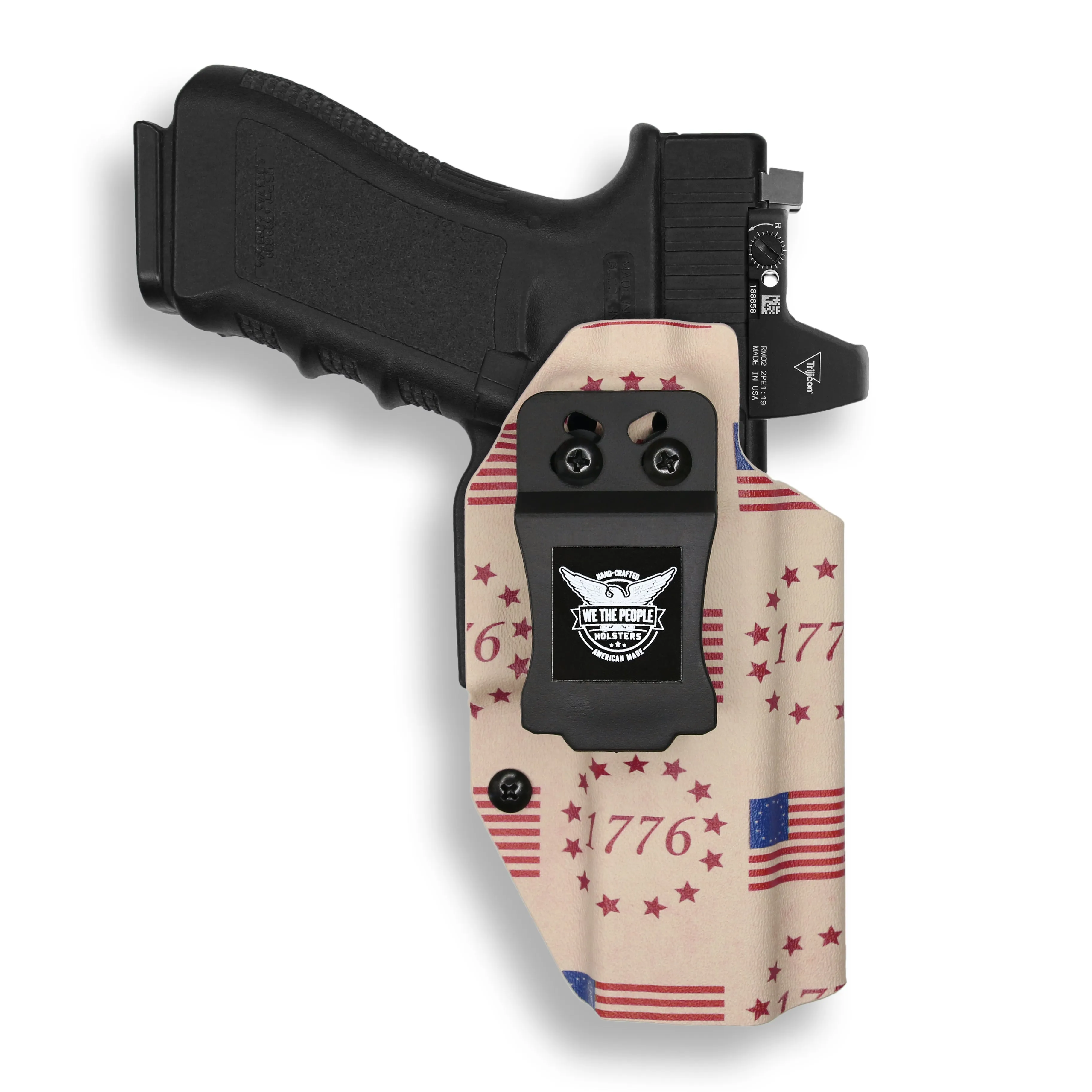 Walther PDP Full Size 4" Red Dot Optic Cut IWB Holster