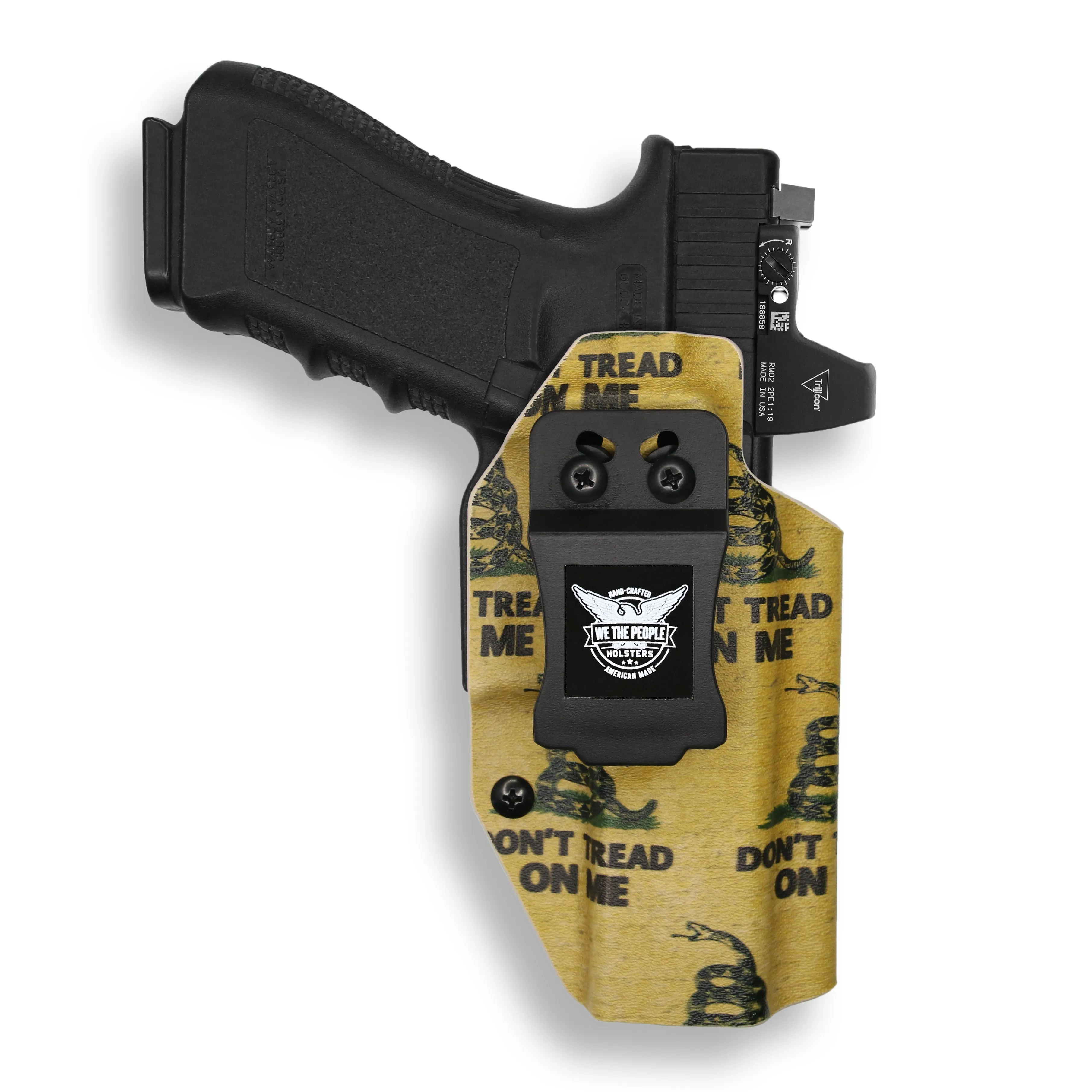 Walther PDP Full Size 4" Red Dot Optic Cut IWB Holster