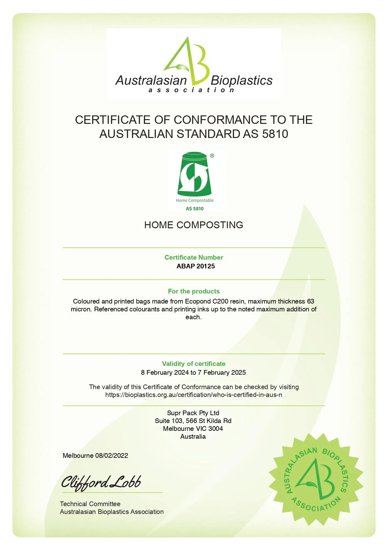 Warm Grey Custom Compostable Mailers WITH LOW MINIMUMS