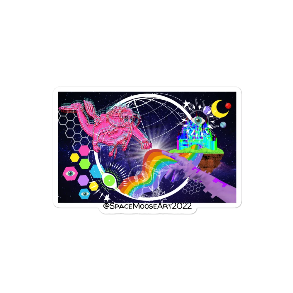 Weird Space sticker